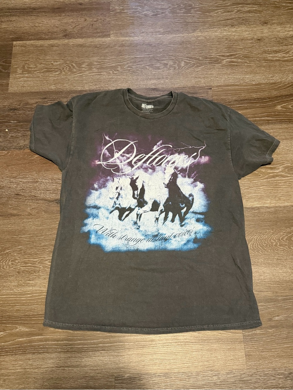Vintage Wash Deftones “With Strange Distant Voices” Band Tee
